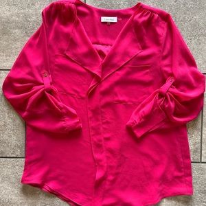 Calvin Klein Bright Pink Blouse